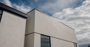 EIFS stucco exterior renovation in Edmonton with a smooth, durable finish